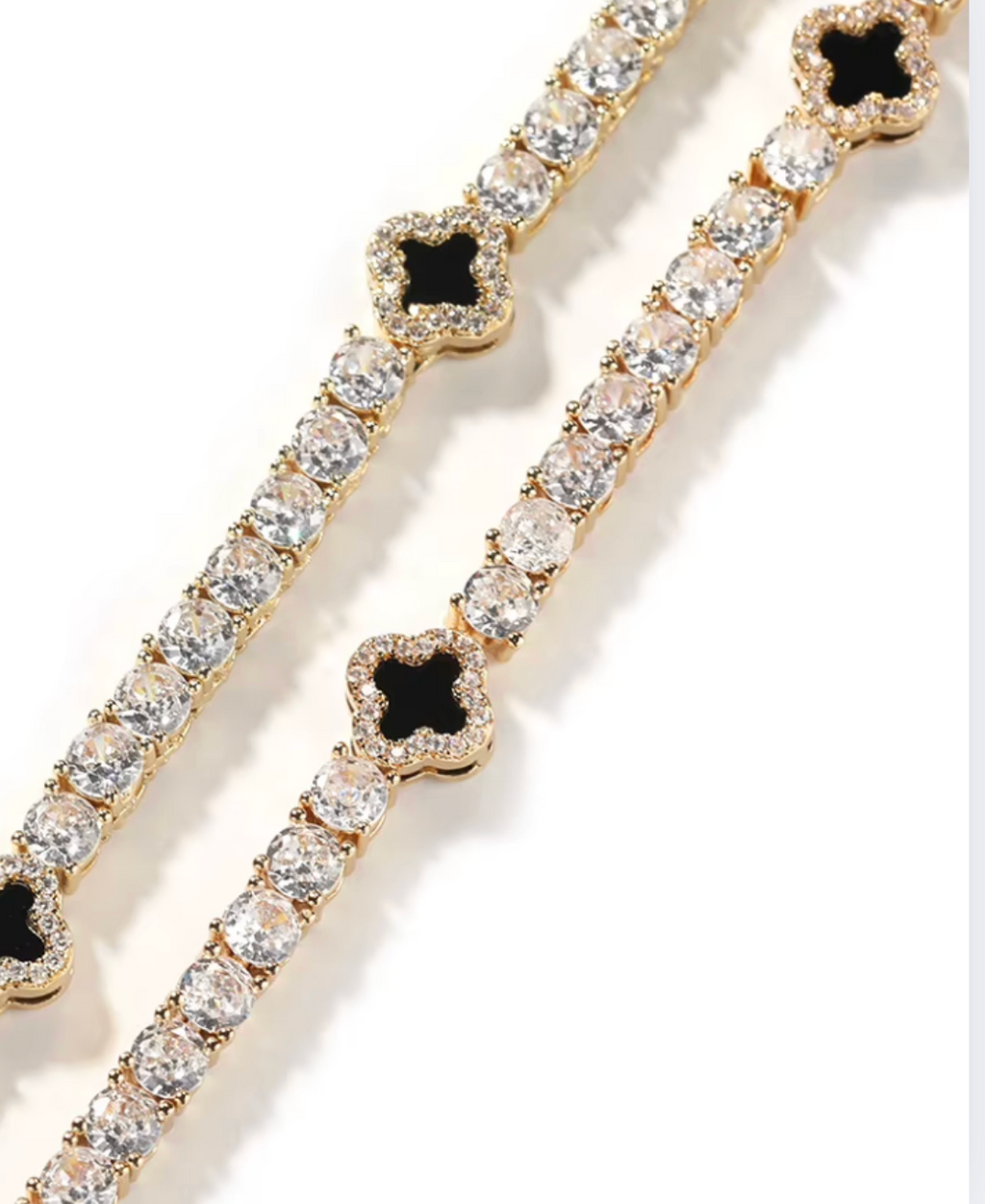 Royale Midnight Tennis Unisex Bracelet