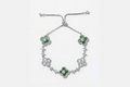 Jade Bloom Clover Bracelet for Women